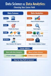 Data Analytics vs Data Science: 7 Best Career Paths